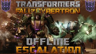 Transformers Fall of Cybertron Offline Escalation Mod [upl. by Ellison]