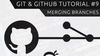 Git amp GitHub Tutorial for Beginners 9  Merging Branches amp conflicts [upl. by Euphemiah]