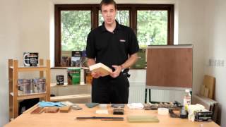 How to prepare bare wood for paint or varnish [upl. by Renato]