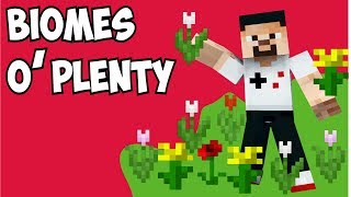 Biomes O Plenty 1102  Minecraft Dünyasını Değiştiren Mod  Mod Tanıtım [upl. by Sarita]