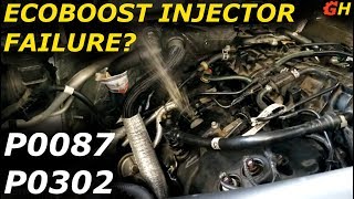 How To Diagnose P0087 P0302  EcoBoost F150 35 [upl. by Asilej693]