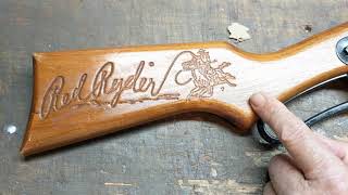 Hail and Farewell to a Super Thumper Daisy Model 1938 B Red Ryder Carbine [upl. by Htebirol278]