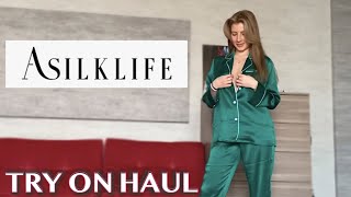 Pajama Try On Haul  My Honest Review In English [upl. by Taryne]