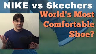 Nike vs Skechers  The Worlds Most Comfortable Shoe Review and compare AirGoWalk [upl. by Siekram]