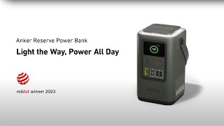 Anker Reserve Power Bank  Light the Way Power All Day [upl. by Nossyla]