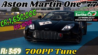 GT7Aston Martin One77 11La Sarthe 700pp137 Requested [upl. by Nahtan]