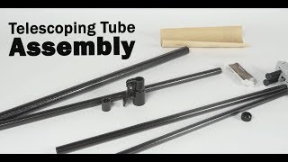 Telescoping Carbon Fiber Tube Assembly Instructions [upl. by Enrobso]