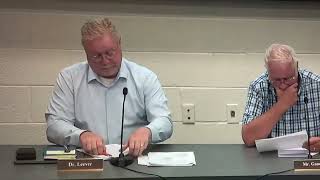 Octorara Area School District School Board Meeting snippet 1 [upl. by Ahsiki]