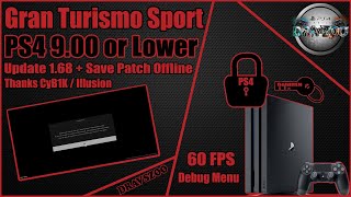 Gran Turismo Sport v168 Offline Save Patch  60FPS  Debug Menu for PS4 900 or Lower [upl. by Herzberg]