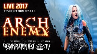 Arch Enemy  Nemesis Live at Resurrection Fest EG 2017 [upl. by Frederique]