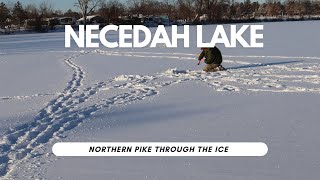 Ice Fishing Necedah Lake [upl. by Batory562]