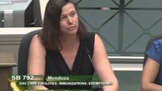 SB792  California Assembly Health Committee Hearing June 30 2015 [upl. by Ydolem]