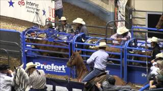 Short Go Open Shoot Out USTRC National Finals of Team Roping 10232011 [upl. by Assener734]