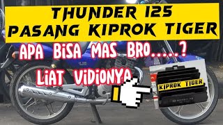 Pasang kiprok tiger di thunder 125kopraljayamotor6717 thunder125 modifikasicustom [upl. by Norrv226]