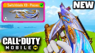 NEW LEGENDARY SWITCHBLADE  PISCES 😍 COD MOBILE [upl. by Ortiz488]