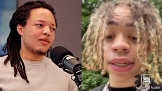 TI Son Domani Speaks On His Lil Brother King Going Off At The Falcons Game [upl. by Ailla]