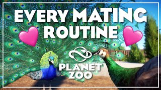 Every animal mating routine in Planet Zoo [upl. by Painter]