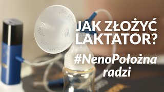 Laktator Neno  jak odciągać mleko jak złożyć i sterylizować laktator  NenoPołożna Radzi [upl. by Annot]