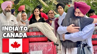 INDIA TO CANADA EMOTIONAL VIDEO [upl. by Burtis]