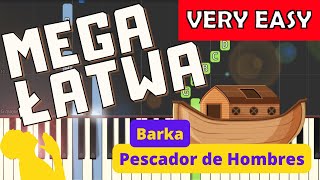 🎹 Barka  Piano Tutorial MEGA ŁATWA wersja 🎵 NUTY W OPISIE 🎼 [upl. by Ajna]