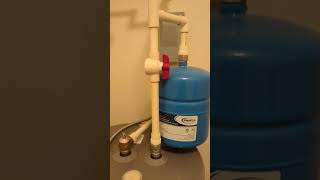 A Propane Tank On Top of Gas Water Heater shortsfeed safety [upl. by Leif683]