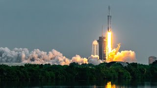 Relive the SpaceX Falcon Heavy launch of NASAs Psyche mission in these highlights [upl. by Holbrook]