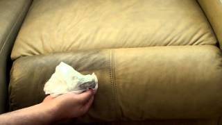 How To Easily Clean Your Leather Couch Sofa  For Pennies [upl. by Marola]