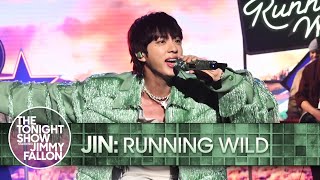 Jin Running Wild  The Tonight Show Starring Jimmy Fallon [upl. by Hpotsirhc]