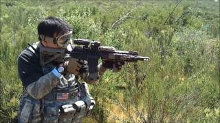 GampP  Inokatsu 2009 Custom M4A1 115quot GBBR Overview [upl. by Nhar]