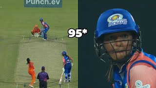 Harmanpreet Kaur Batting Today Match  Harpreet Kaur Batting 9548 Highlights Vs GG  H Kaur 95 [upl. by Lucania183]