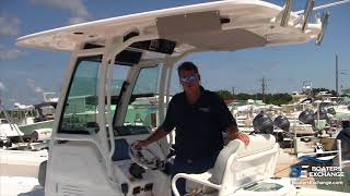 Everglades 253CC Boat Walkthrough  Boaters Exchange [upl. by Ehsrop596]