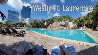 Westin Fort Lauderdale King suite room tour [upl. by Nigle]