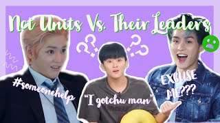 Nct units vs their leaders [upl. by Zsuedat91]