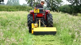 BOMFORD B1100 FLAIL MOWER DEMO  MANOR FARM [upl. by Weiman996]