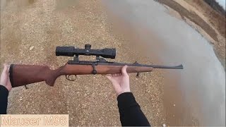 shooting with Mauser M96 [upl. by Iveksarap21]