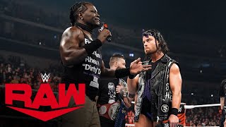 RTruth adds a highstakes stipulation for his match against McDonagh Raw highlights Dec 18 2023 [upl. by Tristram]