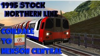 OpenBVE Northern Line Burnt Oak To Colindale [upl. by Aia]