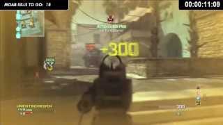 MW3 178 Kill Triple MOAB died 3 off quad w Dom Score 200167 [upl. by Birdt]