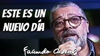 Este es un nuevo día En vivo  Facundo Cabral [upl. by Merriott]