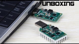 USB ASIC miner unboxing and testing [upl. by Vashtee]