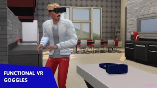 The Sims 4 Functional VR Goggles Mod [upl. by Houston583]