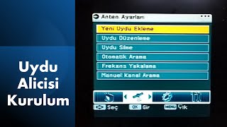 Uydu Alıcısı Kurulumu  Eski Tip Uydu Alıcısı Basit Cihaz [upl. by Aerdnaed]