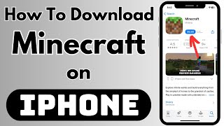 How To Download Minecraft in iPhone  Install Minecraft in iPhone iOS 17 [upl. by Lledyr]