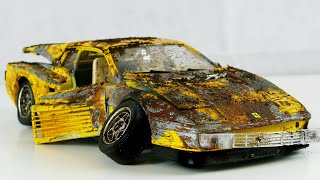 Restoration Abandoned Ferrari Testarossa Model Car [upl. by Herates]