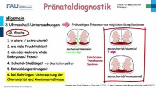 Gynäkologie ─ Pränataldiagnostik Teil 12 [upl. by Jaimie]