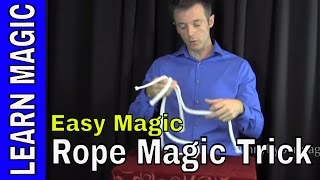 Magic Trick Revealed  Learn Rope Magic Tricks [upl. by Doreen]