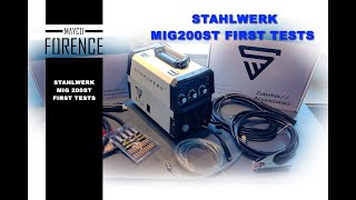 Stahlwerk mig200ST first tests  part 2 [upl. by Atisusej]