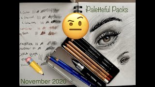 Paletteful Packs November 2020 unboxing amp DEMO [upl. by Elisha]