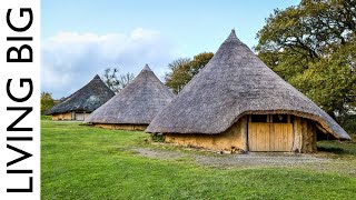 Tiny Homes Of The Ancient World Celtic Iron Age Roundhouses [upl. by Hussar275]