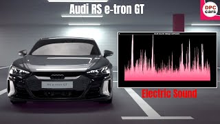 Audi RS e tron GT Electric Sound [upl. by Ardnoet]